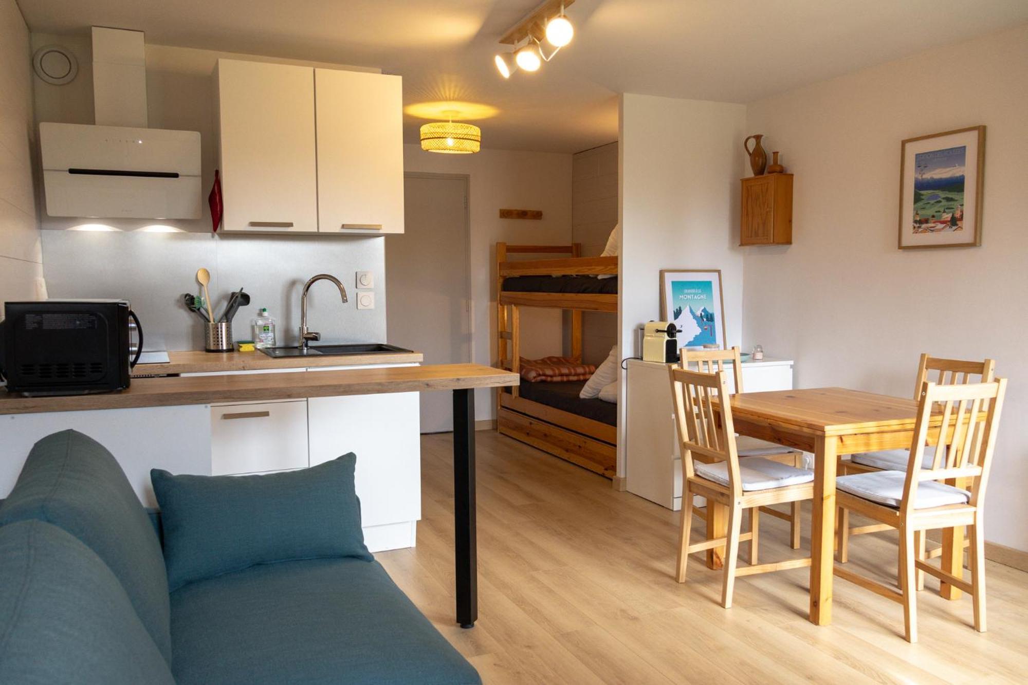Chaleureux Appartement Avec Balcon Au Coeur Des Rousses Les Rousses Exterior foto